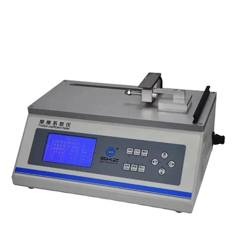 coefficient of friction tester factory|coefficient of friction test equipment.